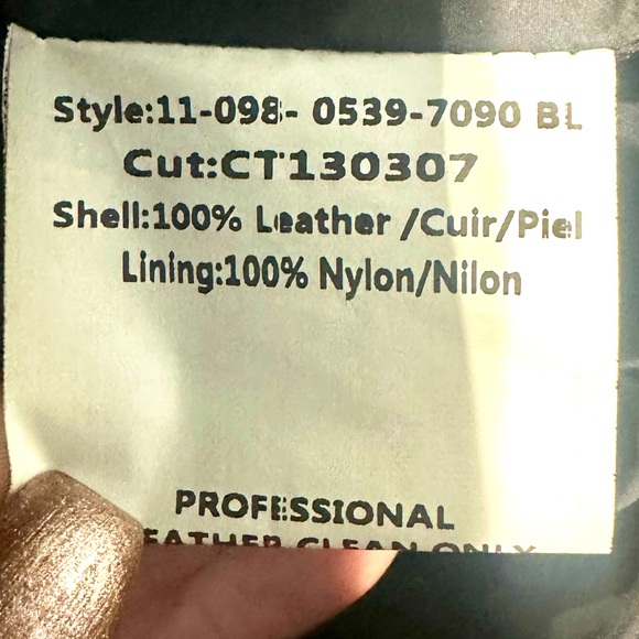 EUC Black Stetson Genuine Leather Western Yoke Jacket - Picture 14 of 14